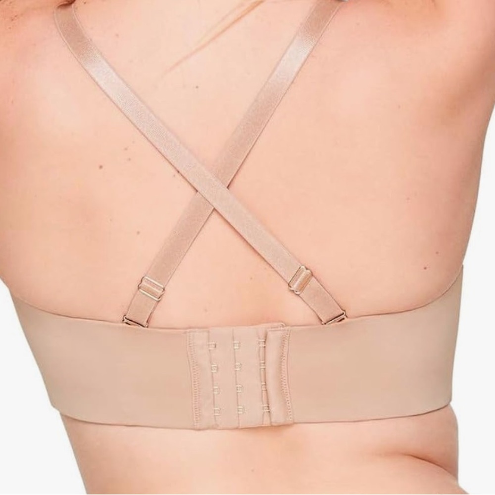 ThirdLove 24/7 Classic Strapless Bra in Taupe 36E - Picture 2 of 5